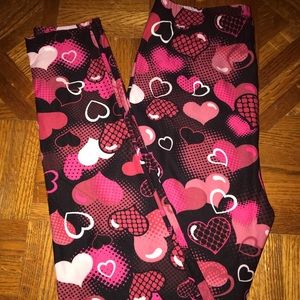Butter Soft Valentine Heart Leggings
